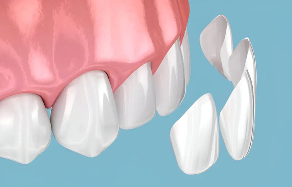 Imagen ilustrativa de las carillas dentales