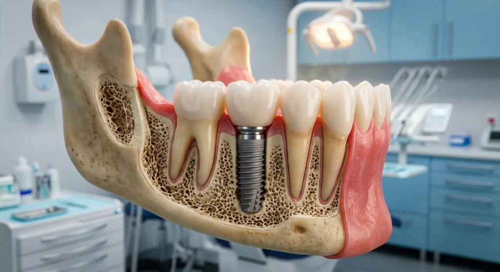 Precio de implante dental y tratamiento odontológico
