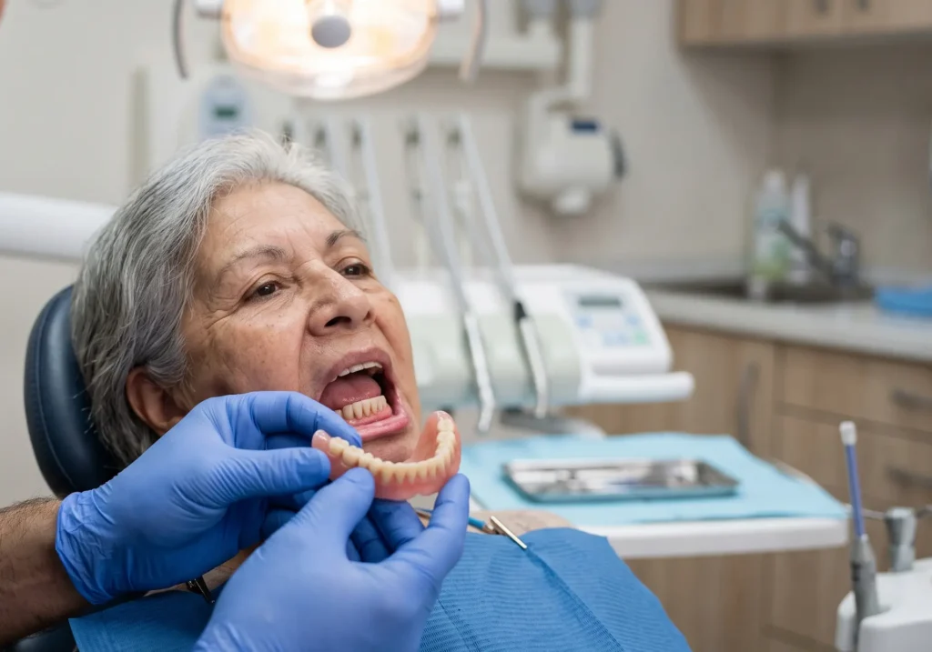 Reborde reabsorbido en prótesis dental y su impacto en la adaptación
